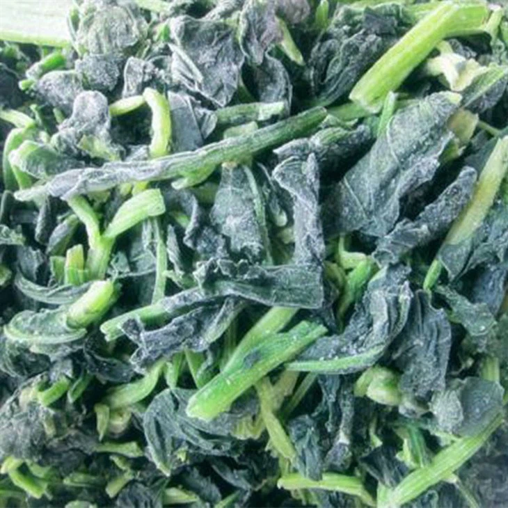 IQF vegetables spinach