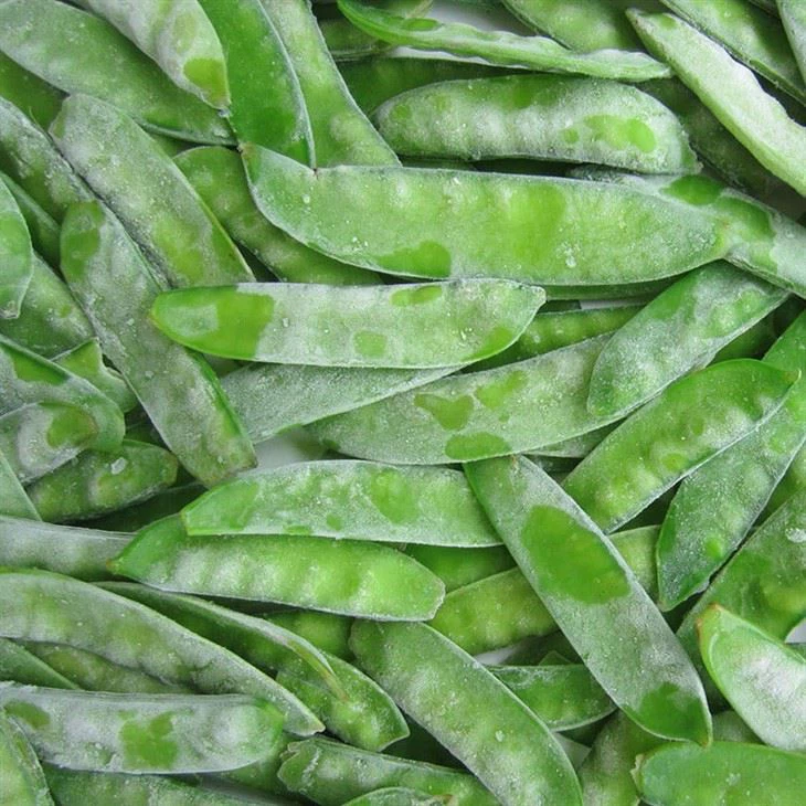 Snow Peas Freezing