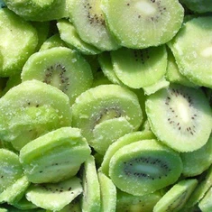 Kiwischijfjes invriezen